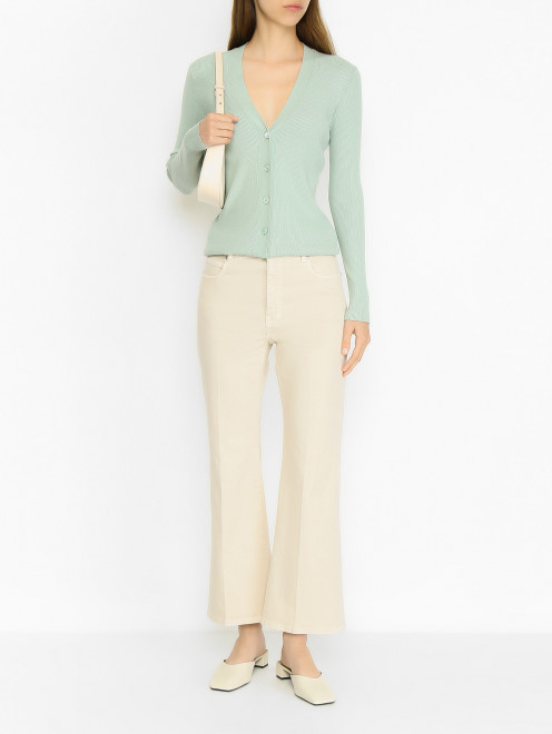 Джинсы-кики с эластаном Weekend Max Mara - МодельОбщийВид