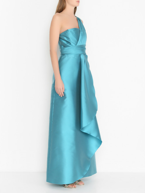 Платье-макси с разрезом и встроенным корсетом Alberta Ferretti - МодельВерхНиз