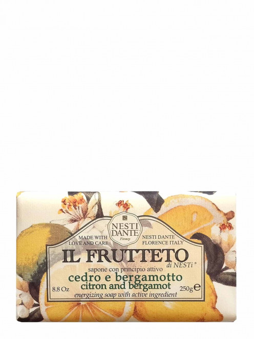 Мыло с лимоном и бергамотом - Фруктовая Линия Nesti Dante - Общий вид