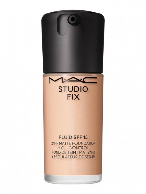 Тональная основа Studio Fix Fluid SPF 15 24HR Matte Foundation + Oil Control, оттенок N4.5, 30 мл Mac - Общий вид