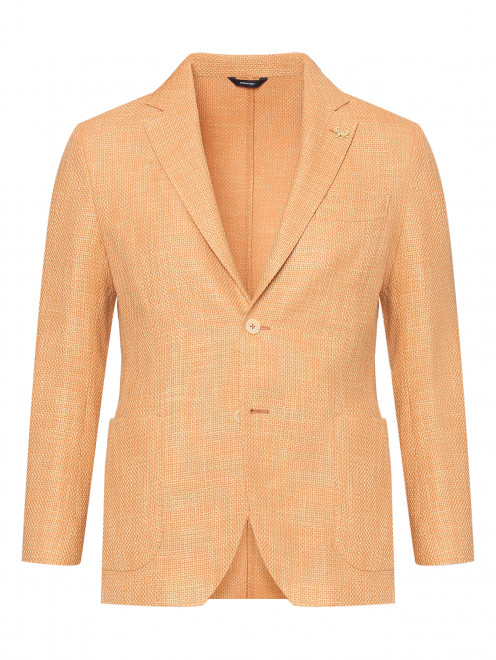 Однотонный пиджак из шерсти Tombolini - Общий вид