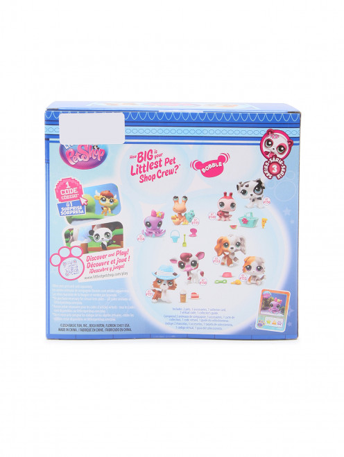 Набор "Пара друзей": две фигурки мини-животных Littlest Pet shop - Обтравка1