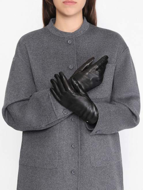 Перчатки из кожи  Max Mara - МодельОбщийВид