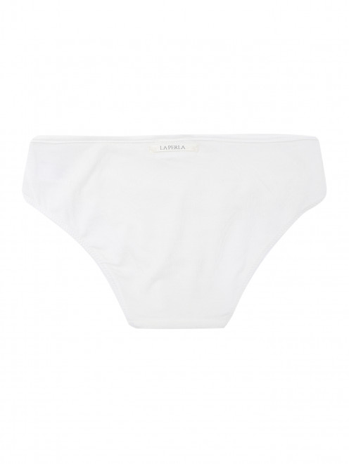Однотонные трусы из модала La Perla - Обтравка1