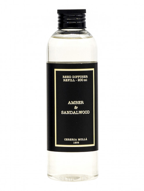 Рефилл для диффузора Amber & Sandalwood, 200 мл Cereria Molla 1889 - Общий вид