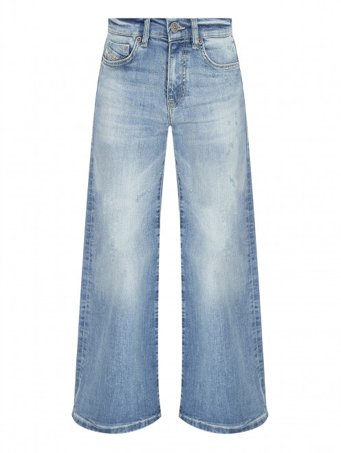 Широкие джинсы с потертостями Diesel - Общий вид