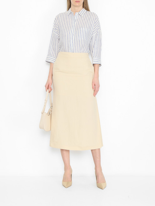 Юбка-макси с разрезом Weekend Max Mara - МодельОбщийВид