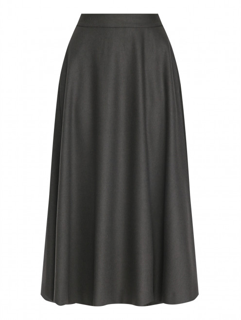 Однотонная юбка из шерсти Max Mara - Общий вид