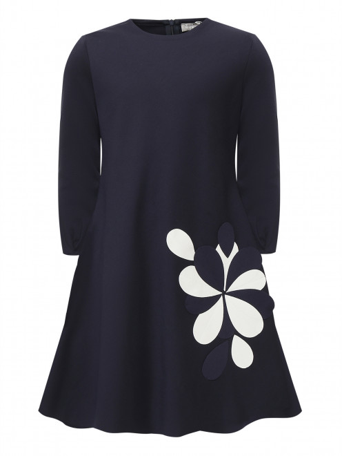 Платье с цветочной аппликацией Il Gufo - Общий вид