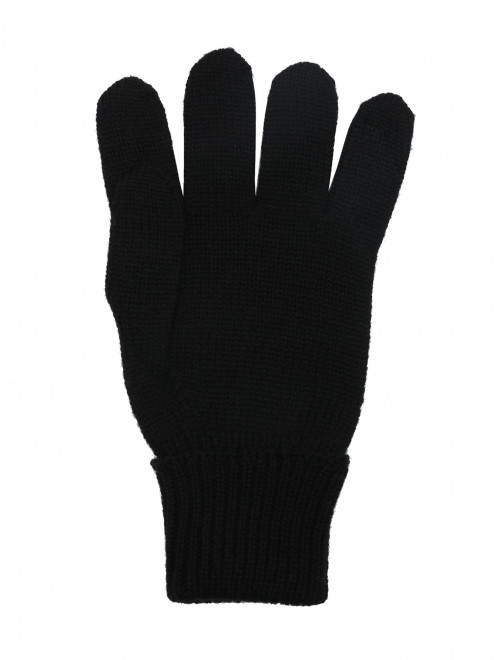 Шерстяные перчатки со стразами IL Trenino - Обтравка1