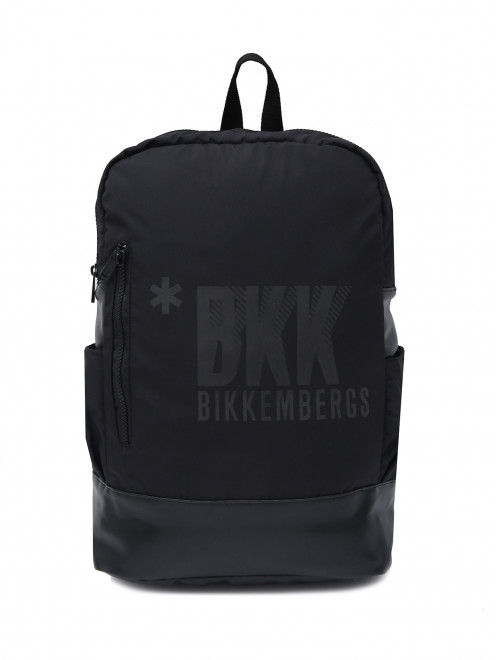 Рюкзак из текстиля с логотипом Bikkembergs - Общий вид