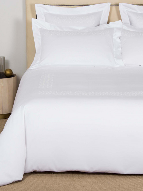 Пододеяльник 200X200 см ORNATE MEDALLION EMB Frette - Общий вид