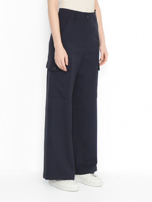 Брюки-карго прямого кроя Weekend Max Mara - МодельВерхНиз