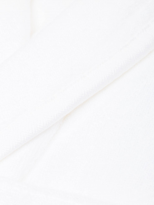 Халат из хлопка с поясом Frette - Деталь