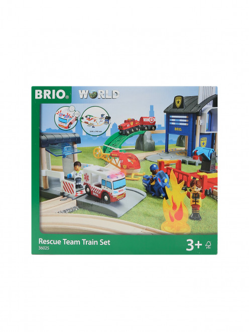 Игровой набор "Пожарная команда спасателей" BRIO - Общий вид