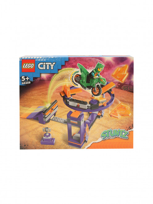 Конструктор LEGO City Stuntz "Испытание каскадеров с трамплином и кольцом" Lego - Общий вид