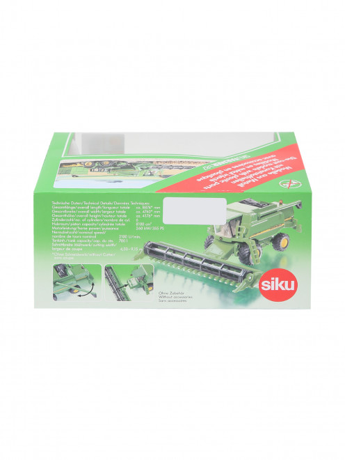 Комбайн John Deere T670i (1:87) Siku - Обтравка1