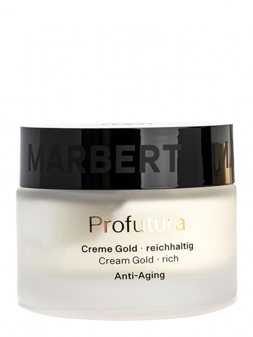 Антивозрастной крем для сухой кожи 45+ Profuturа Anti-Aging Cream Gold, 50 мл Marbert - Общий вид
