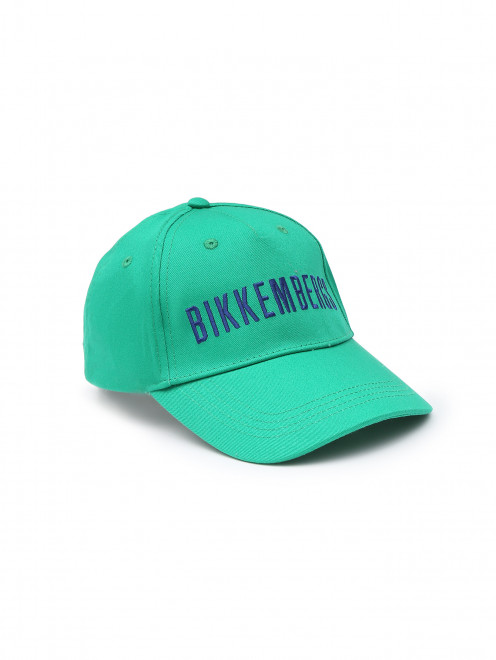 Хлопковая бейсболка c логотипом Bikkembergs - Общий вид