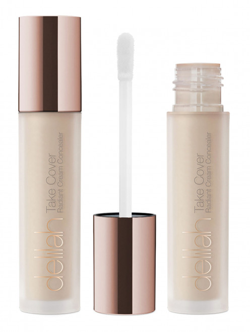 Консилер для лица Take Cover Radiant Cream Concealer, Ivory, 3,5 мл Delilah - Обтравка1