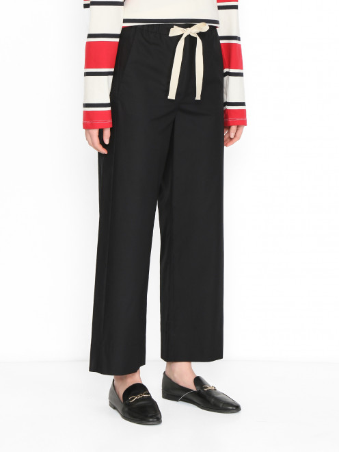 Брюки из хлопка Max Mara - МодельВерхНиз