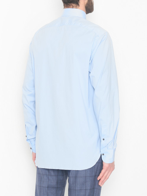 Рубашка из хлопка с длинными рукавами Isaia - МодельВерхНиз1
