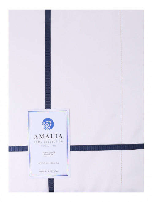 Пододеяльник с декоративной строчкой Amalia home collection - Обтравка1