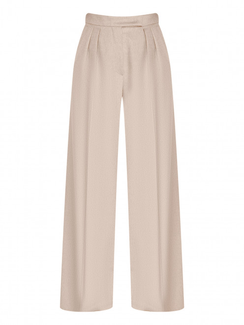Широкие брюки из шерсти Max Mara - Общий вид