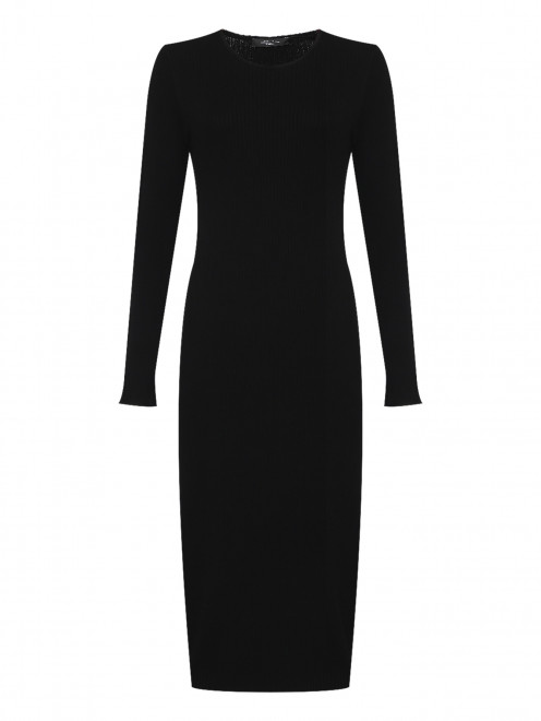 Трикотажное платье с круглым вырезом Weekend Max Mara - Общий вид