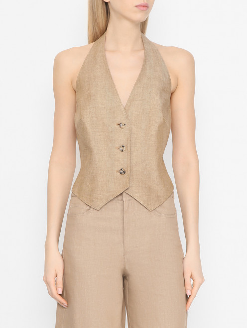 Жилет с открытой спинкой Max Mara - МодельВерхНиз
