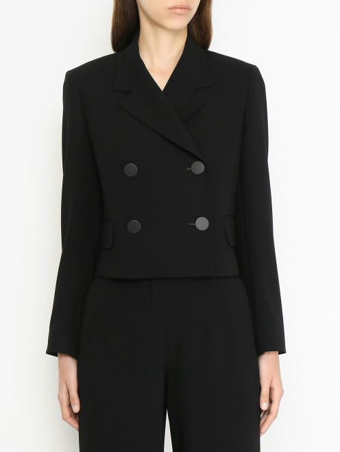 Укороченный двубортный жакет Max Mara - МодельВерхНиз