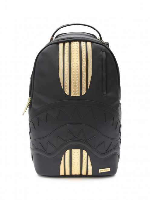 Комбинированный рюкзак с узором Sprayground - Общий вид