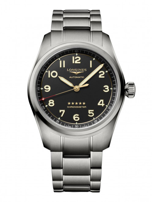 Часы с автоподзаводом на браслете из титана Spirit Longines - Общий вид