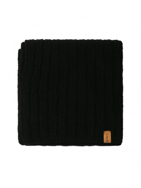 Однотонный шерстяной шарф IL Trenino - Общий вид