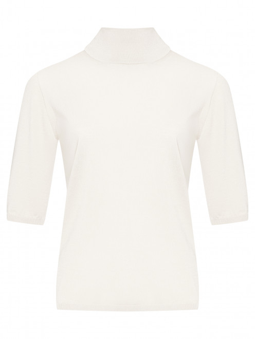 Водолазка из шерсти с короткими рукавами Max Mara - Общий вид