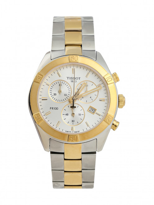 Часы кварцевые на биколорном браслете Tissot - Общий вид