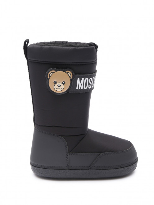 Сапоги с логотипом Moschino - Общий вид