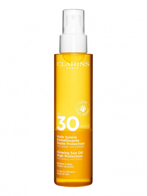 Солнцезащитное масло для тела и волос SPF 30, 150 мл Clarins - Общий вид