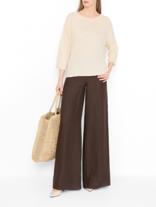 Джемпер из льна Weekend Max Mara - МодельОбщийВид
