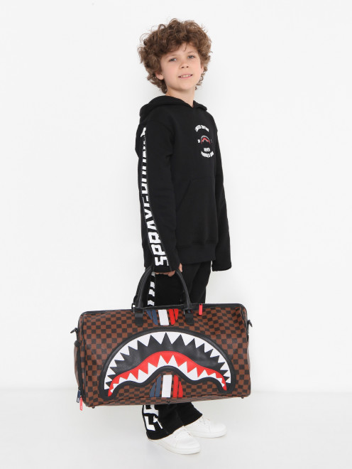 Дорожная сумка с узором Sprayground - МодельОбщийВид