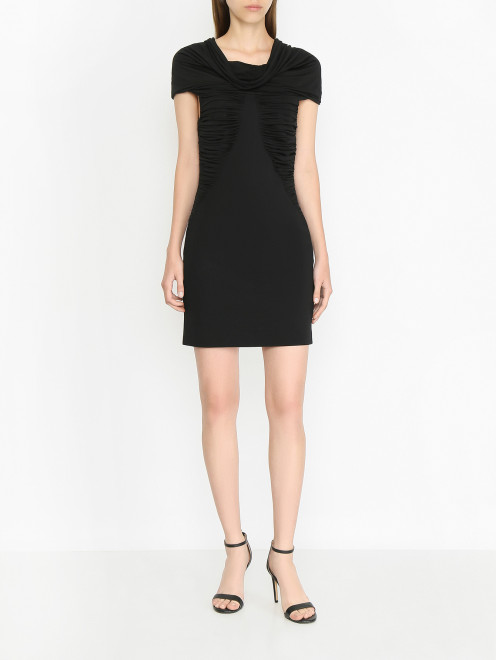 Платье-мини со сборками Max Mara - МодельВерхНиз