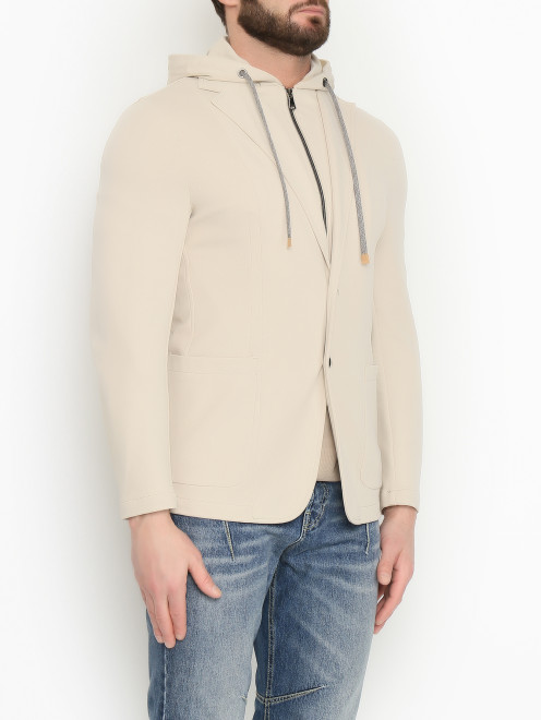 Куртка из текстиля с карманами Fradi - МодельВерхНиз