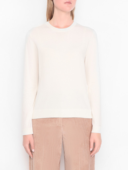 Джемпер с круглым воротом Weekend Max Mara - МодельВерхНиз