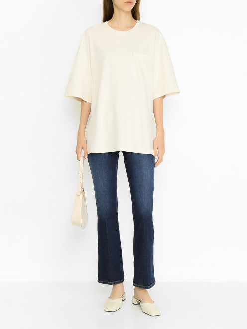 Джинсы-кики с эластаном Weekend Max Mara - МодельОбщийВид