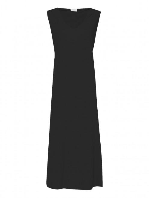 Платье-миди с V-образным вырезом Marina Rinaldi - Общий вид