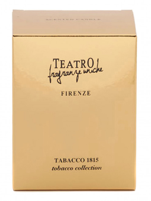 Ароматическая свеча Tabacco 1815, 180 г Teatro Fragranze - Обтравка1