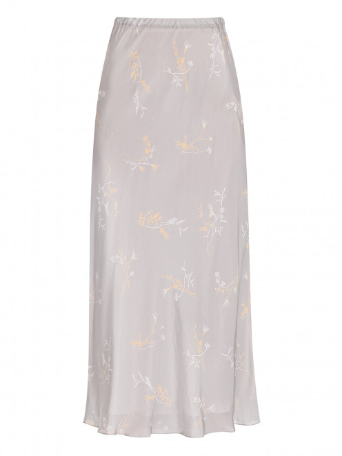 Трикотажная юбка-карандаш с узором Alysi - Общий вид