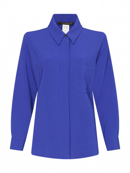 Блуза на пуговицах с разрезами Marina Rinaldi - Общий вид