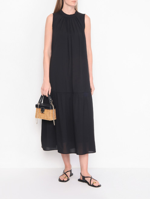 Свободное платье без рукавов Weekend Max Mara - МодельОбщийВид