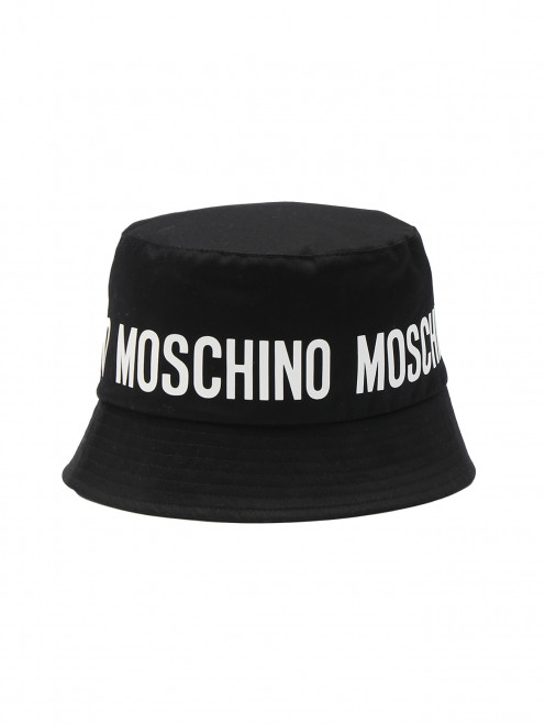 Панама из хлопка с логотипом Moschino - Общий вид